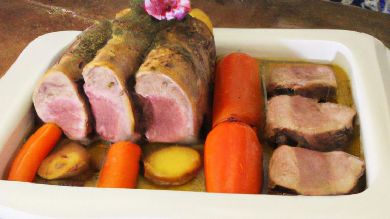 Receita de Carne de Porco à Alentejana