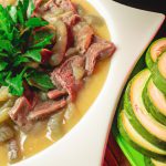 Carne Moída com Quiabo