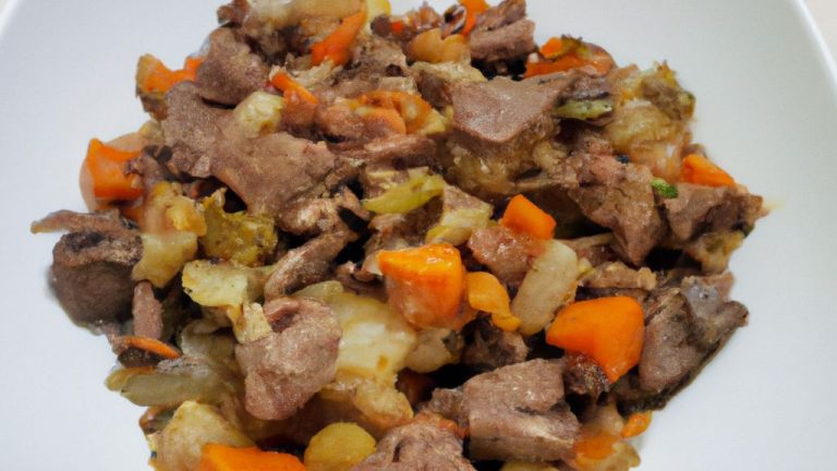 Receita de Carne Suína com Legumes