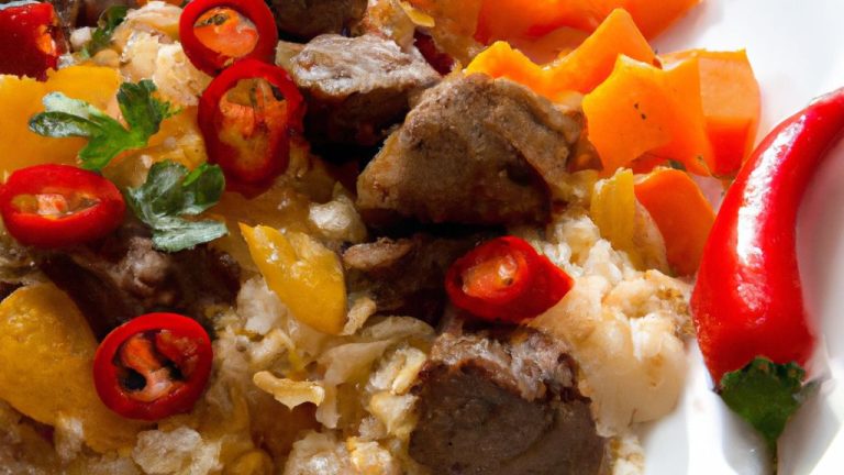 Receita de Carneiro com arroz