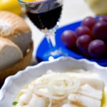 Carpaccio de bacalhau