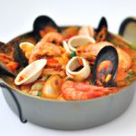 Cataplana de Pintado e Frutos do Mar