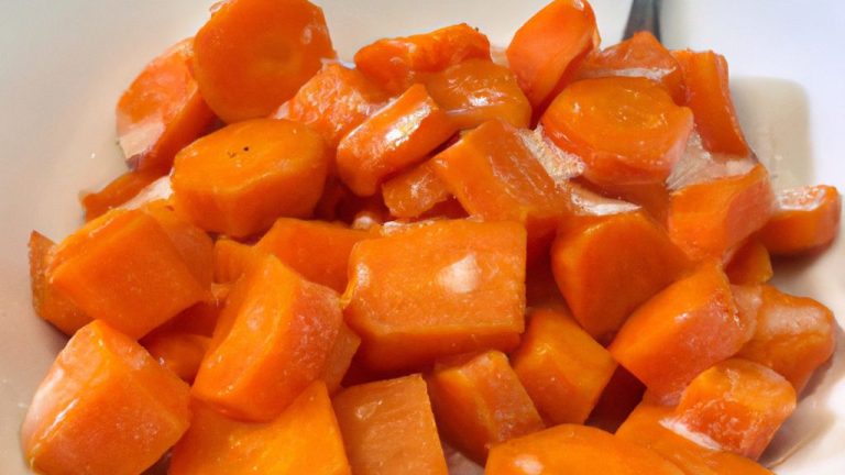 Receita de Cenoura com Iogurte