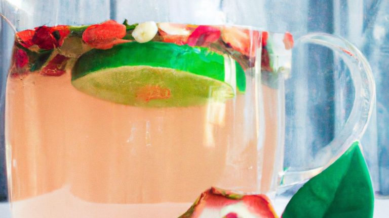 Receita de Chá de Frutas