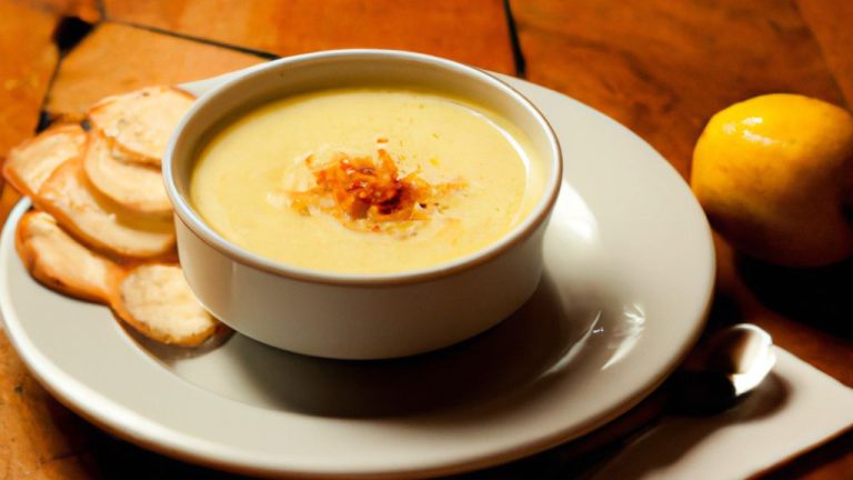 Receita de Cheddar soup