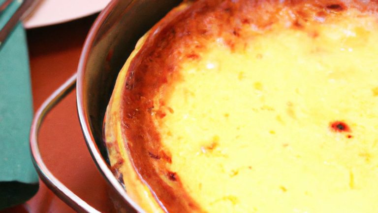 Receita de Cheese Cake de Alho Poró