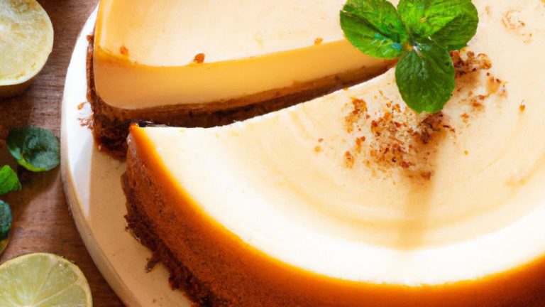 Receita de Cheese Cake Tropical