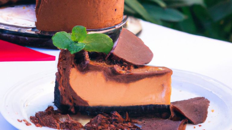 Receita de Cheesecake de Chocolate de Travessa
