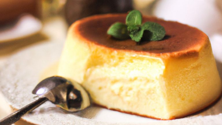 Receita de cheesecake japonês