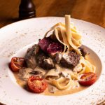 Clássico Paillard com Fettuccine