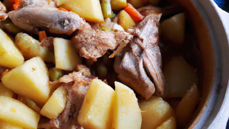 Receita de Coelho à Camponesa