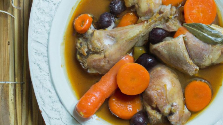 Receita de Coelho ao vinho tinto