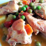 Coelho com Pimentões