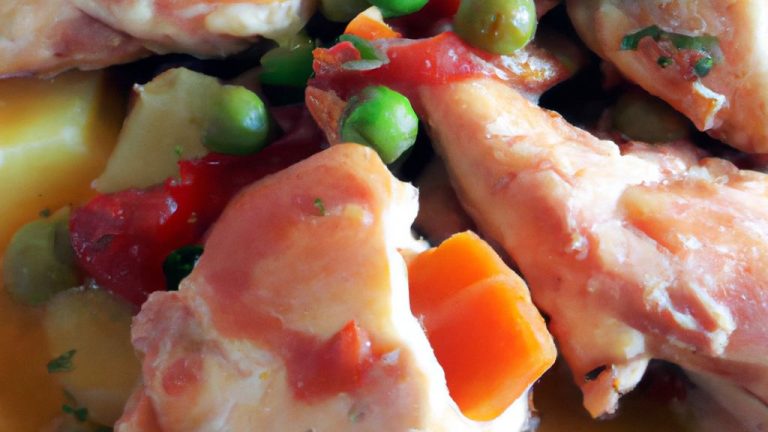 Receita de Coelho com Pimentões