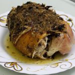 Coelho Recheado à Italiana