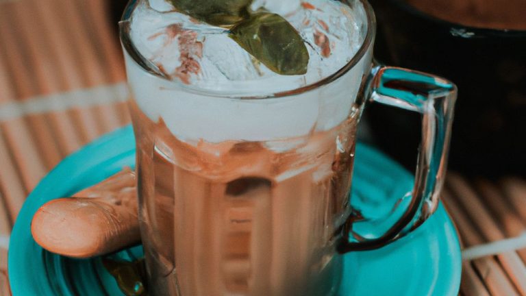 Receita de Coffee Mint Frapê