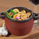 Cogumelos com Vinho Branco