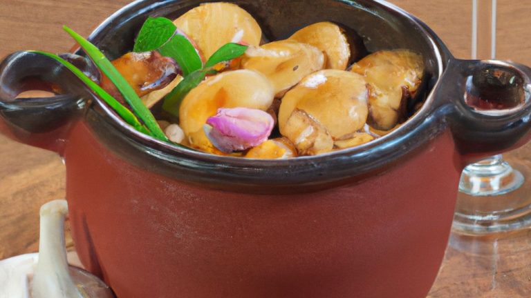 Receita de Cogumelos com Vinho Branco