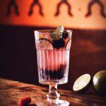 Coquetel de Rum e Groselha