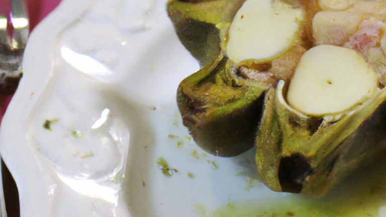 Receita de Coração de Alcachofra com Alho