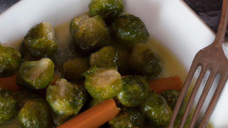 Receita de Couve-de-Bruxelas com Creme de Leite