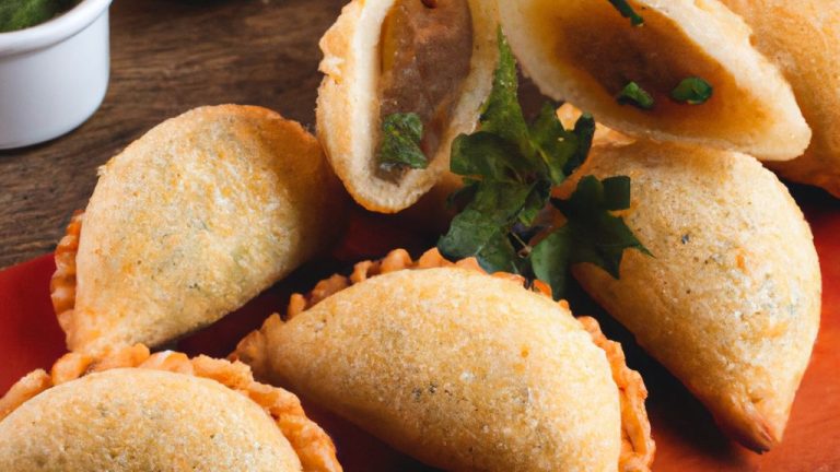 Receita de Coxinhas de frango empanadas