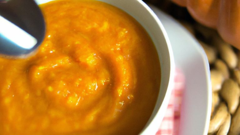 Receita de Creme de Abóbora