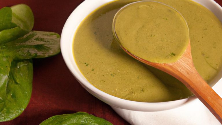 Receita de Creme de Espinafre