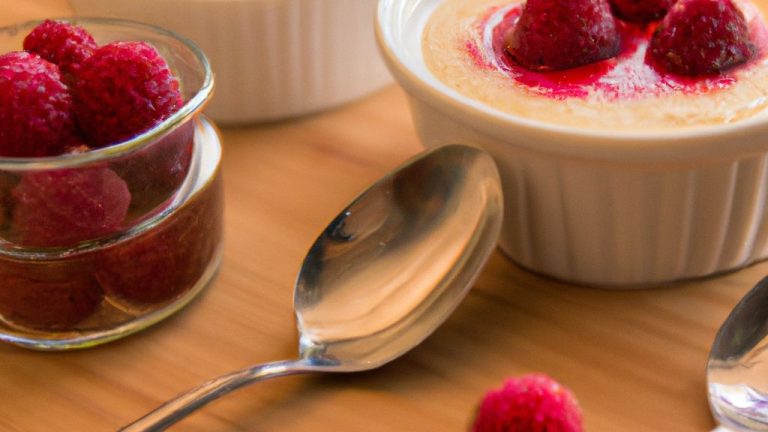 Receita de Creme de Framboesa