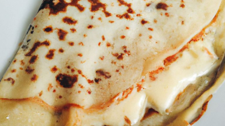 Receita de Crêpe au Fromage