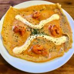 Crepe de Camarão ao Molho de “Curry”