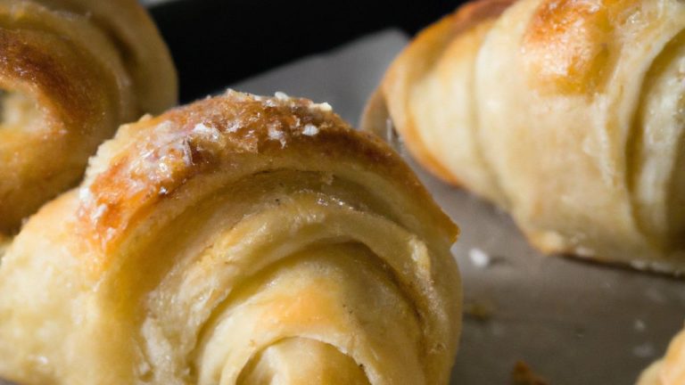 Receita de Croissant de Cebola