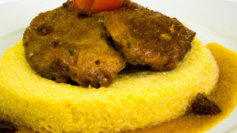 Receita de Cuscuz marroquino com escalope de mignon ao molho de romã