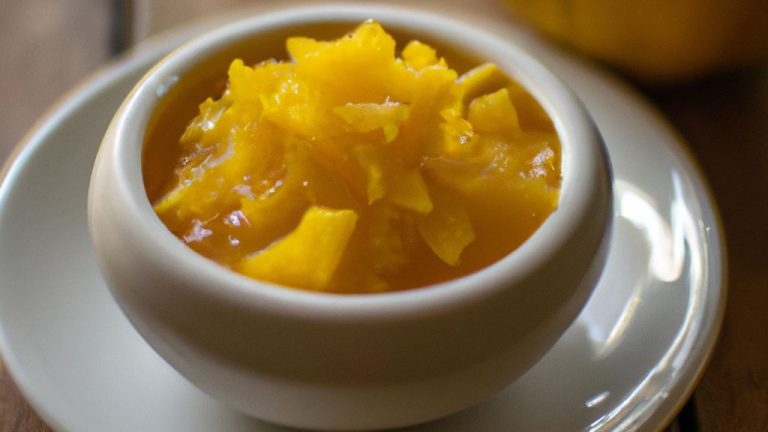 Receita de Doce de Abóbora