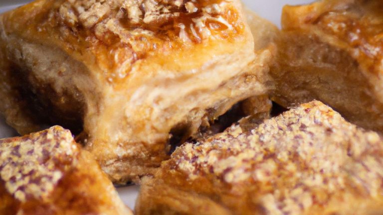 Receita de Doce de mussarela folhado