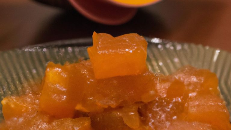 Receita de Docinho de Abóbora Caramelado
