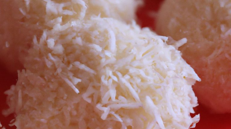 Receita de Docinho de Coco
