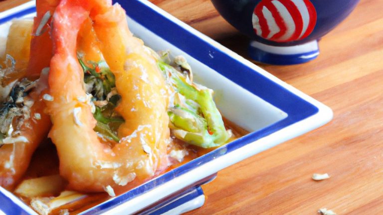 Receita de Ebi to okura no sumashi-jiru