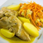 Escalopinho de Frango e Batata