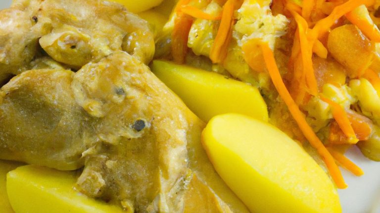 Receita de Escalopinho de frango e batata
