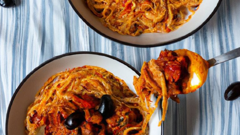 Receita de Espaguete à putanesca