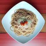 Espaguete com Molho de Azeitonas