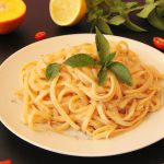 Espaguete com Molho de Limão