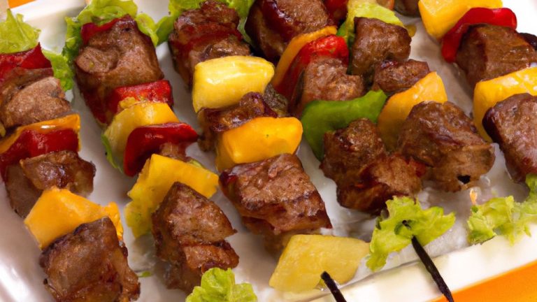 Receita de Espetinhos