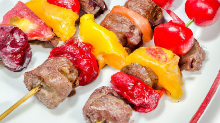 Receita de Espetinhos Agridoce