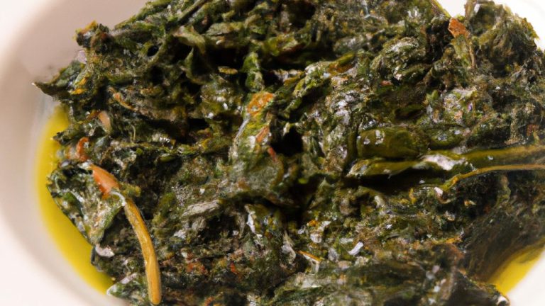 Receita de Espinafre com Páprica