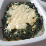 Espinafre com queijo