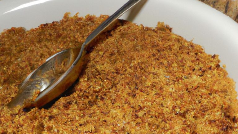 Receita de Farofa amarela