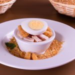 Farofa de Ovos com Presunto