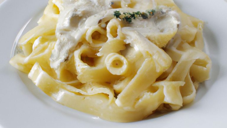 Receita de Fetucine alfredo